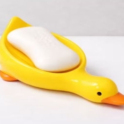 Saboneteira de plastico Patinho