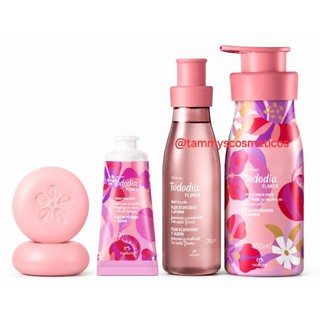 kit Tododia Flores Flor de pêssego e jasmim Natura