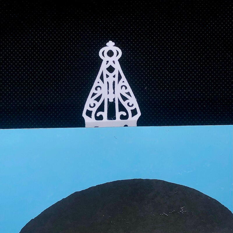 Marcador de Página Nossa Senhora de Aparecida Fé Religioso Leitura Devocional Livro