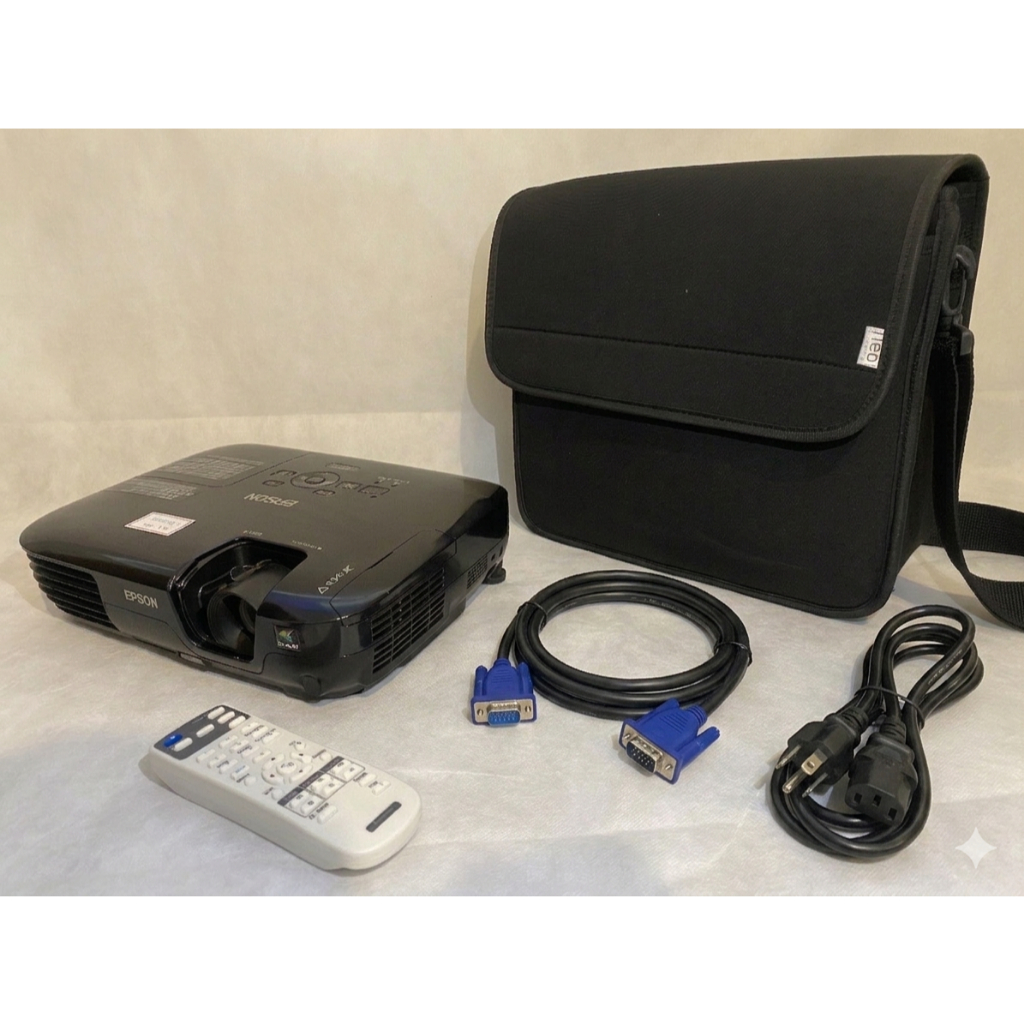 Projetor Epson S12+ Suporte + Controle | Projetor para Igreja Sala Aula Empresa