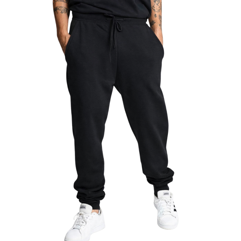 Calça Moletom Algodão Flanelado Quentinha Jogger Esportiva Casual Confortável Inverno