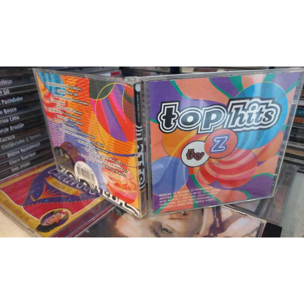 Cd Top Hits Tv z - Blink 182 - Akon - The killers weezer avril lavigne maroon 5 jet