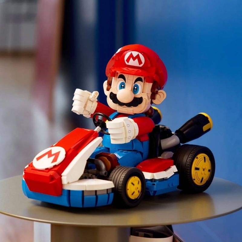 Mario Kart - Super Mario Bros Blocos De Montar 1972 Peças C Manual Completo (SEM CAIXA) ENVIO IMEDIATO!