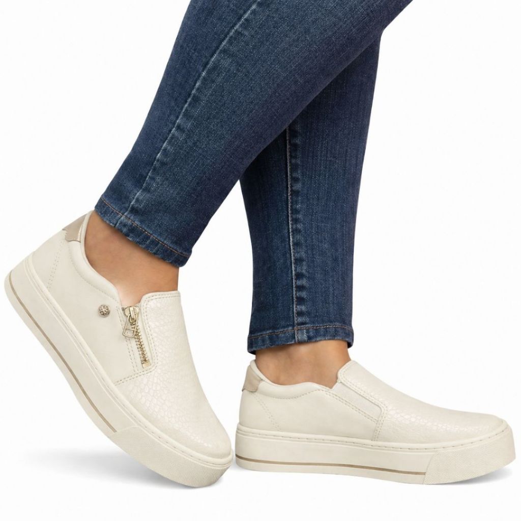 Tênis Feminino Slip On Sola Alta Ramarim 2697101