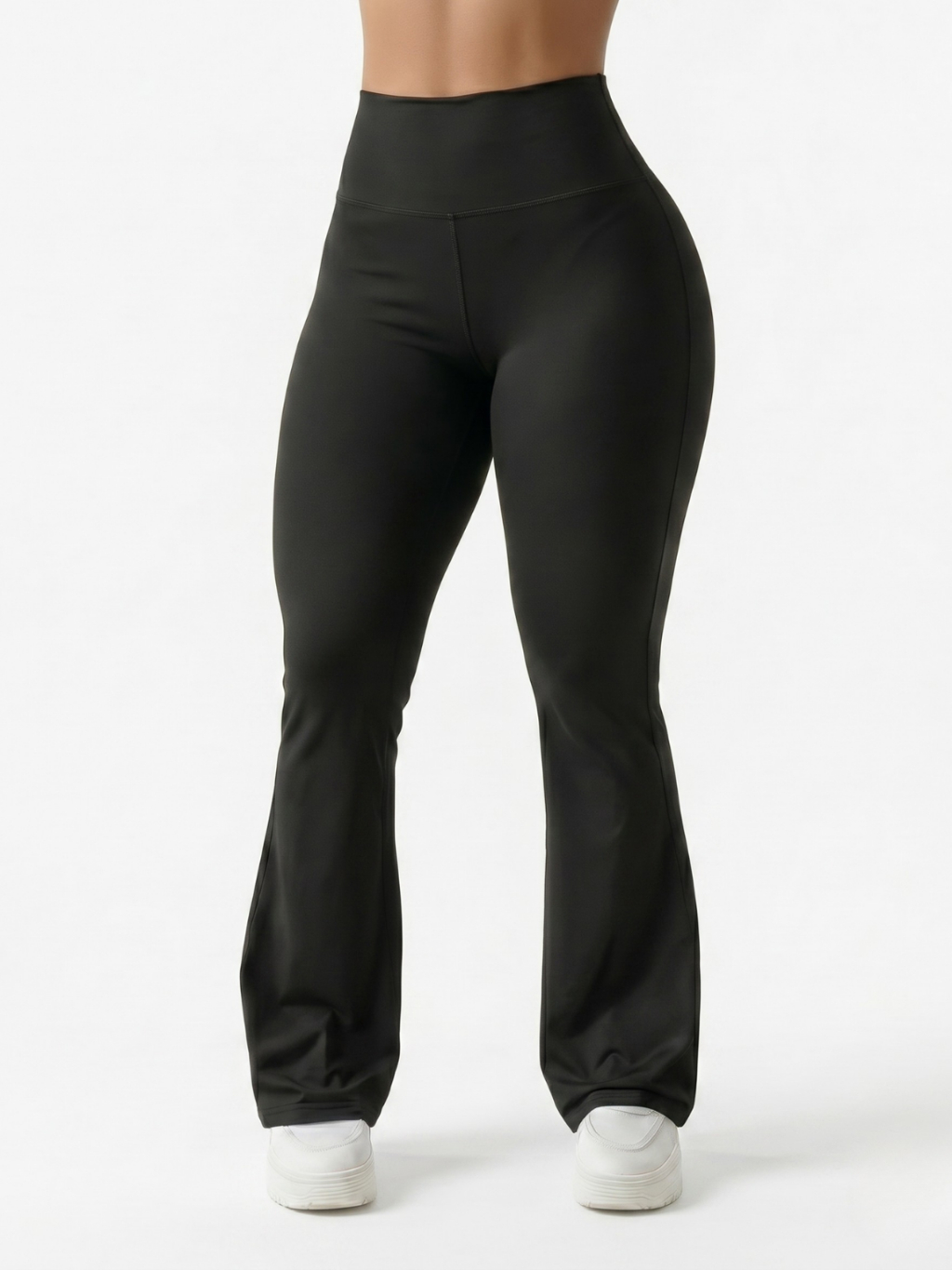 Calça Flare Feminina Legging Suplex Modeladora Conforto Premium