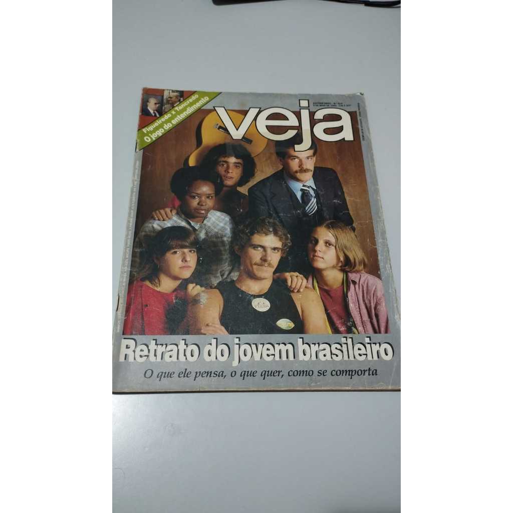 RARIDADE Revista Veja - Edição 818 DE 9 DE MAIO DE 1984 RETRATO DO JOVEM BRASILEIRO