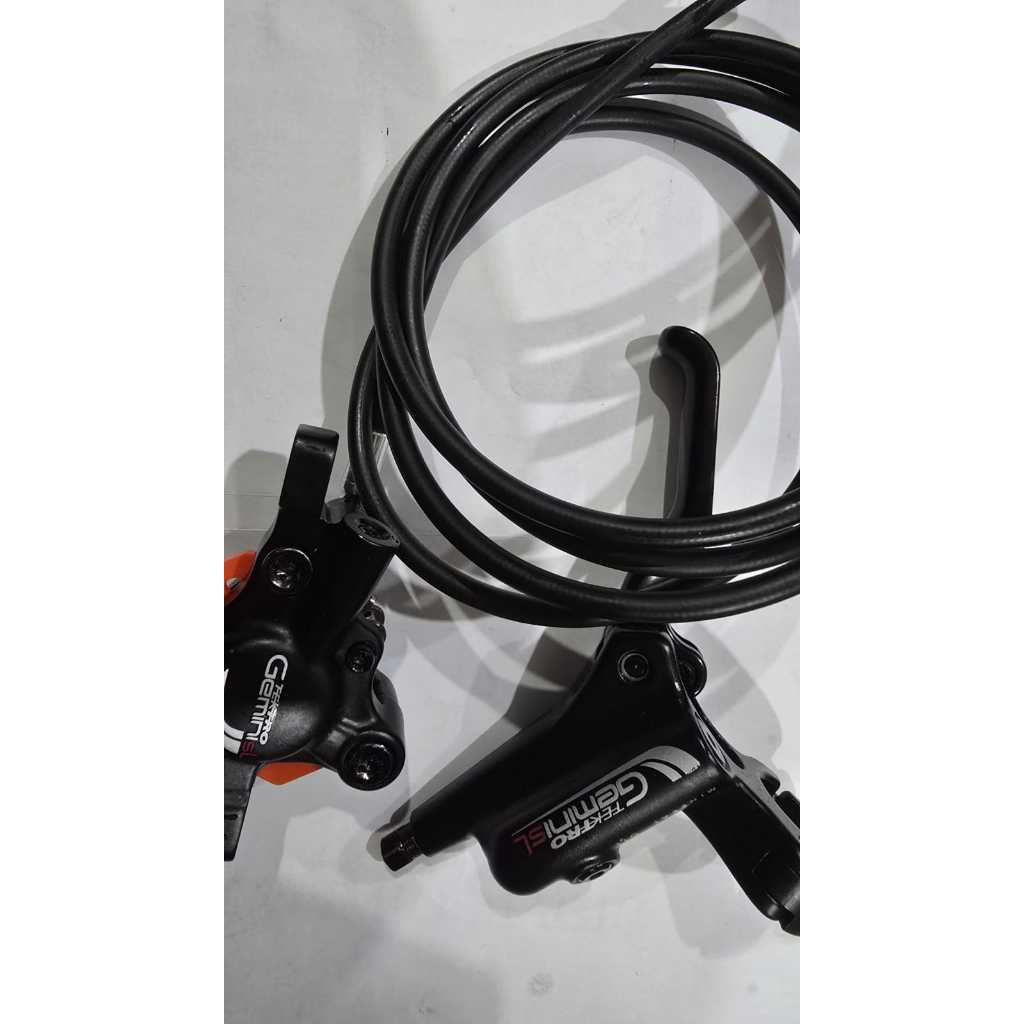 Freio Hidráulico Traseiro 1500mm Cortado Tektro Gemini SL Direito Novo Original Sem Adaptador