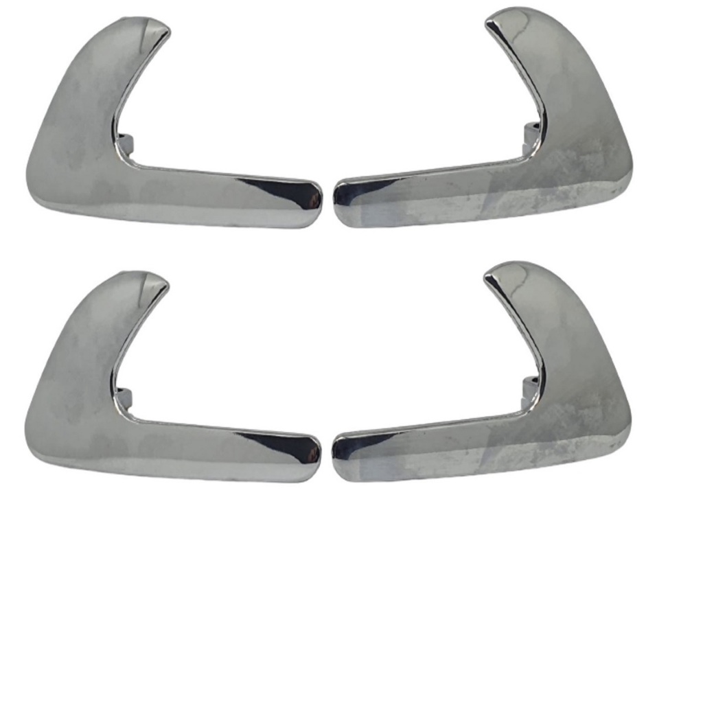 Kit 4 Maçaneta Interna Gatilho Crom Gol parati saveiro G2 G3 2003 2004 2005
