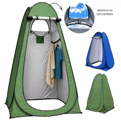 Barraca Trocador Banheiro Roupas Camping Portátil Bolsa