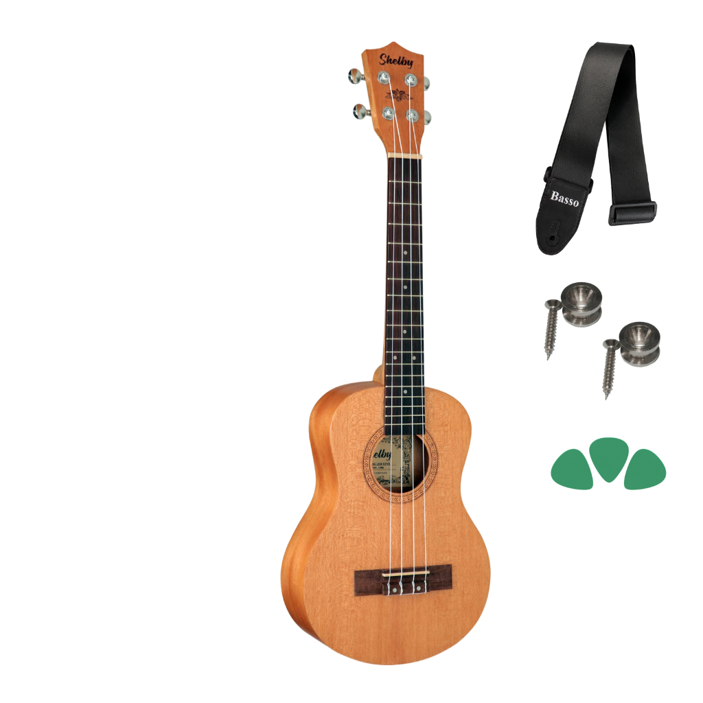 Ukulele Tenor Shelby Su25m Stnt Mogno