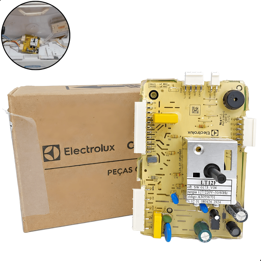 Placa Potência Compatível Lavadora maquina Electrolux Lt12f 70201326 A99035153 - A30556701 St
