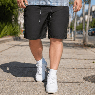 Bermuda Plus Size Extra Grande Cargo Microfibra Tactel G1 ao G18 Confortável Casual Masculina