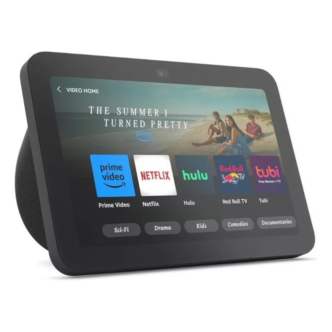 NOVA ALEXA AMAZON ECHO SHOW 8 TERCEIRA GERAÇÃO ORIGINAL AMAZON COM NOTA E GARANTIA BI VOLT PORTUGUES