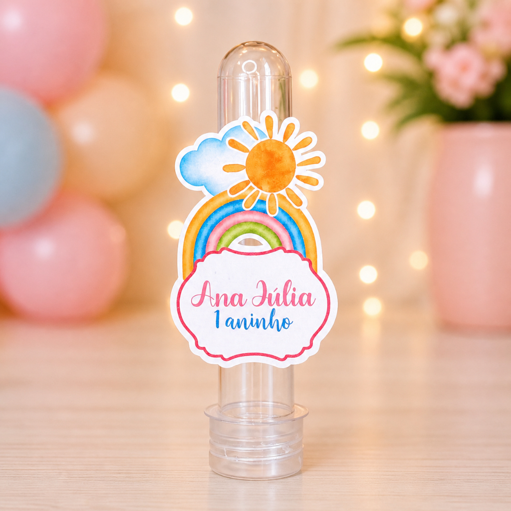 Apliques Para Tubetes Primeira Volta ao Mundo Personalizado Com Nome e Idade / Lembrancinhas Aniversário