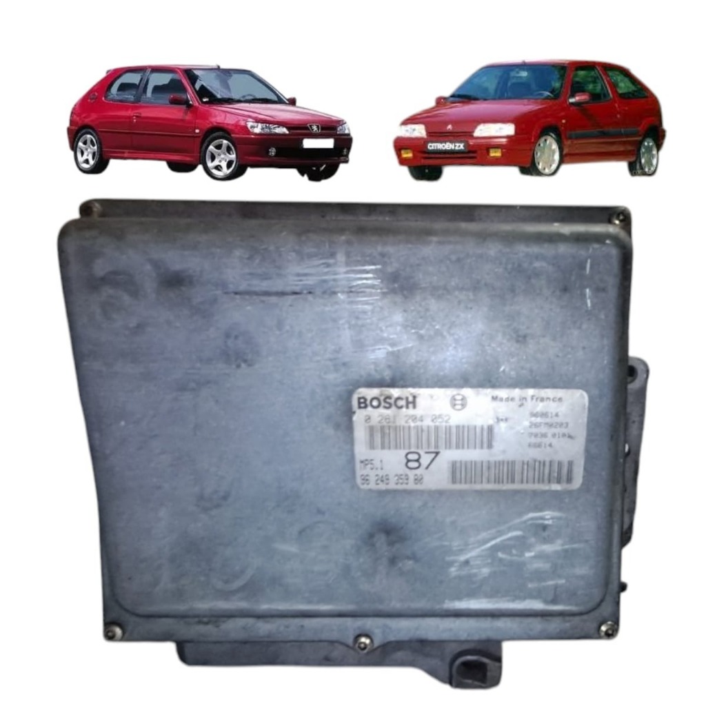Módulo Injeção Peugeot 306 2002 0261204052 Mp5.1 9624935980
