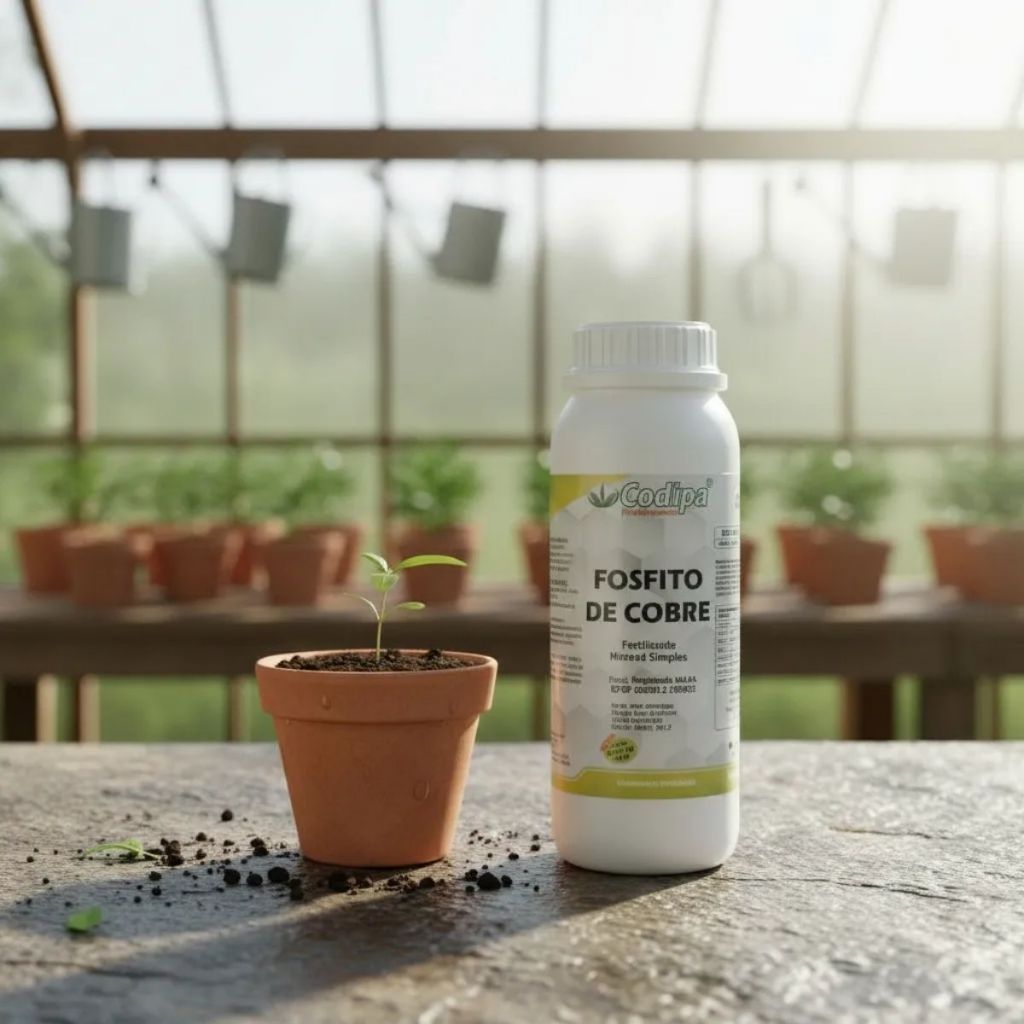 Fosfito de Cobre - Codipa Fertilizantes - 1lt Fertilizante Foliar Alta Absorção