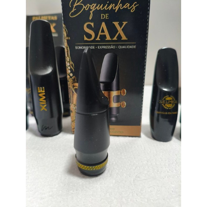 Boquilha Sax Alto Henri Selmer Paris Soloist 1.75mm Som Clássico Jazz Equilibrado Profissional