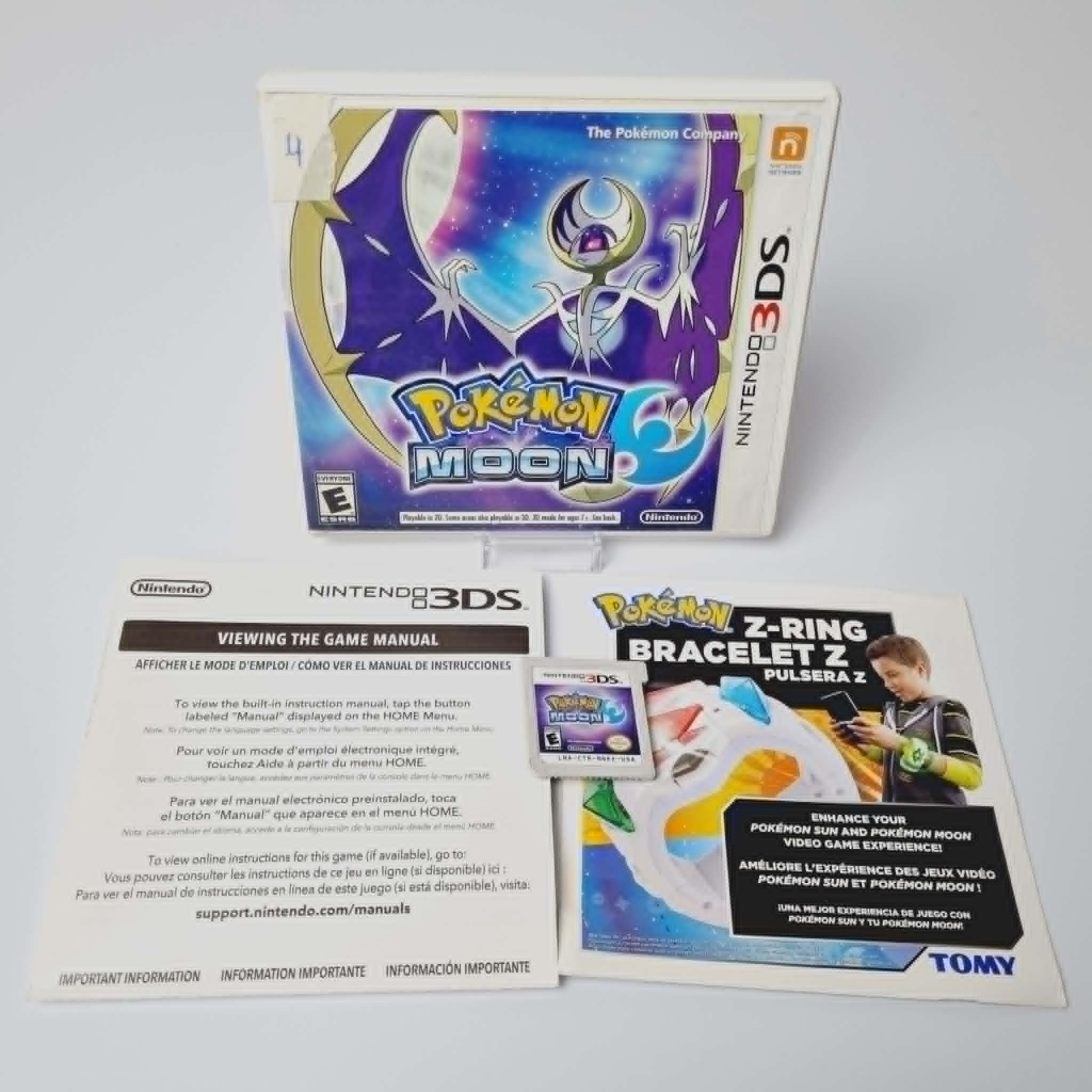 4- POKEMON MOON 3DS