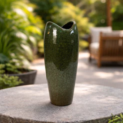 Vaso Individual G De Cerâmica Decorativo Cerâmica Premium Moderno Luxo Decoração Sala Jardim Varanda