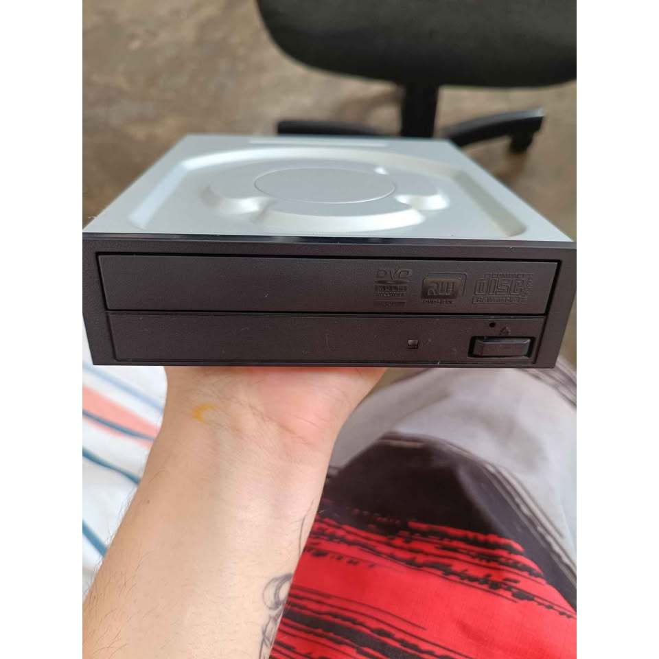 Gravador Interno De Cd/Dvd Sata Preto
