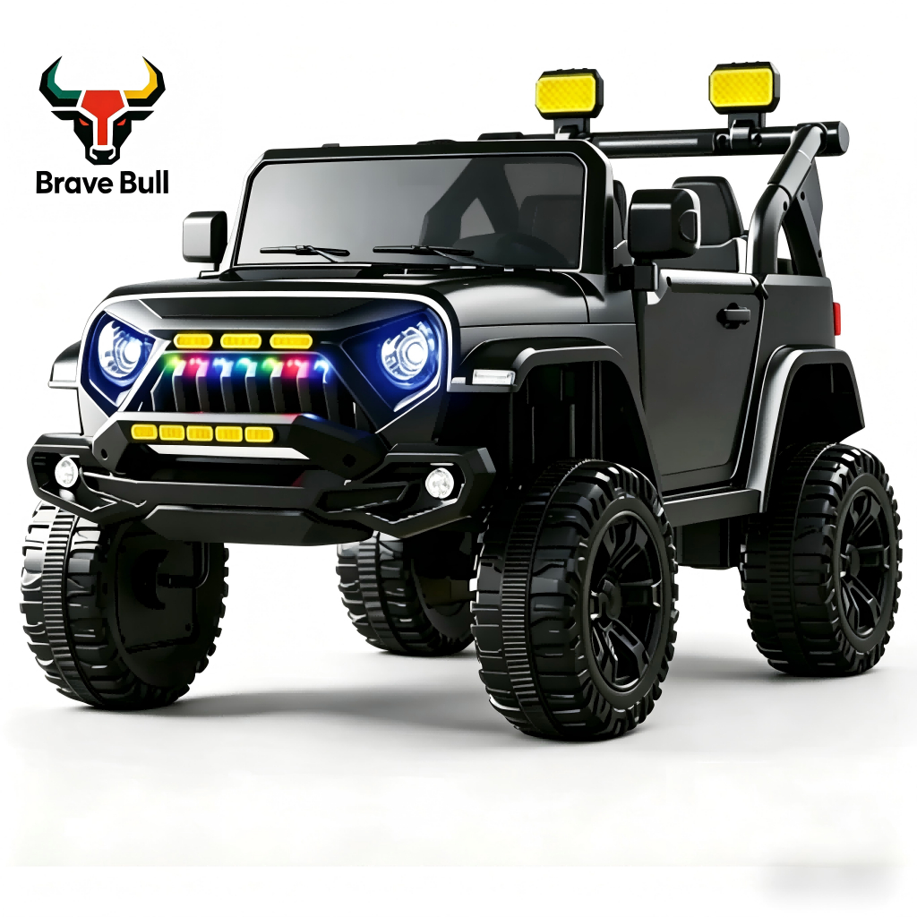 Novo Veículo Elétrico Off-road De Quatro Rodas Para Crianças O presente perfeito para crianças, estilo Jeep