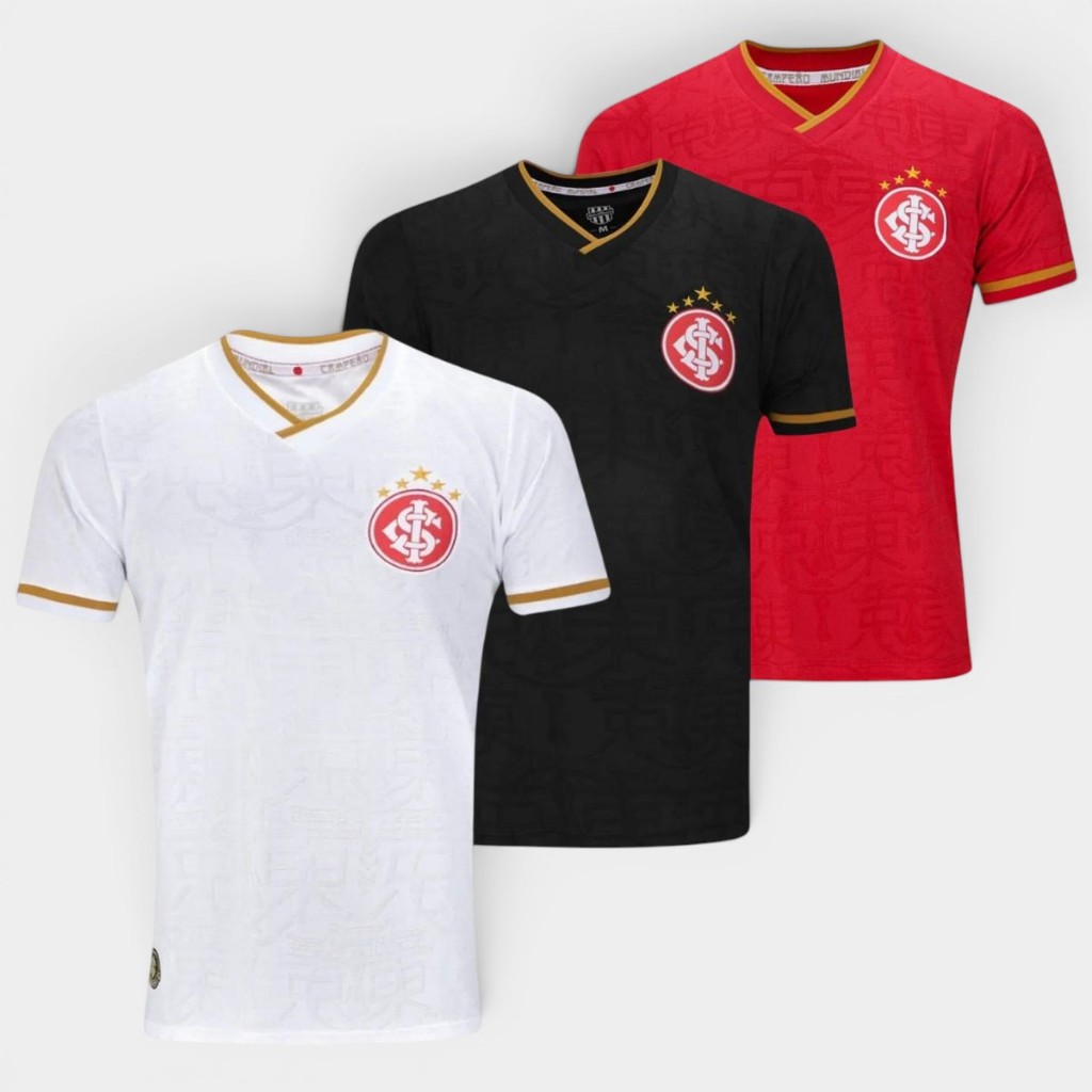 Camisa Internacional RetrôMania Yokohama 2006 Masculina