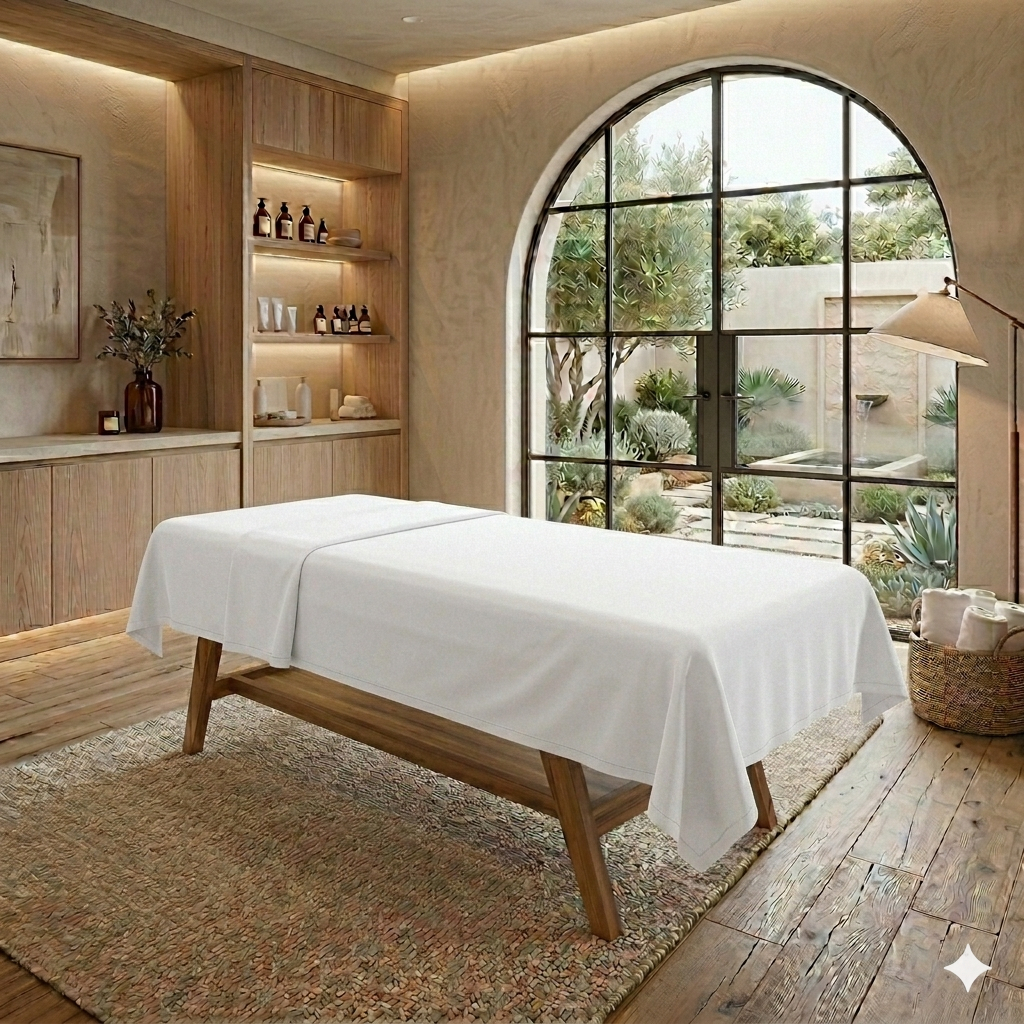 Kit 10 Lençóis 2,30x1,40 s/ Elástico Cama Solteiro Maca Hospitalar Clínica de Estética Várias Cores