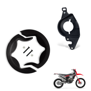Protetor Cubo Roda Anti block Traseiro Biker Mxf270fi + Protetor Corrente Pinhão Mxf 270 2026 Trilha