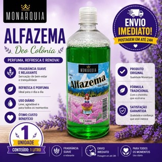 ALFAZEMA DEO COLÔNIA 1 LITRO - ORIGINAL MONARQUIA