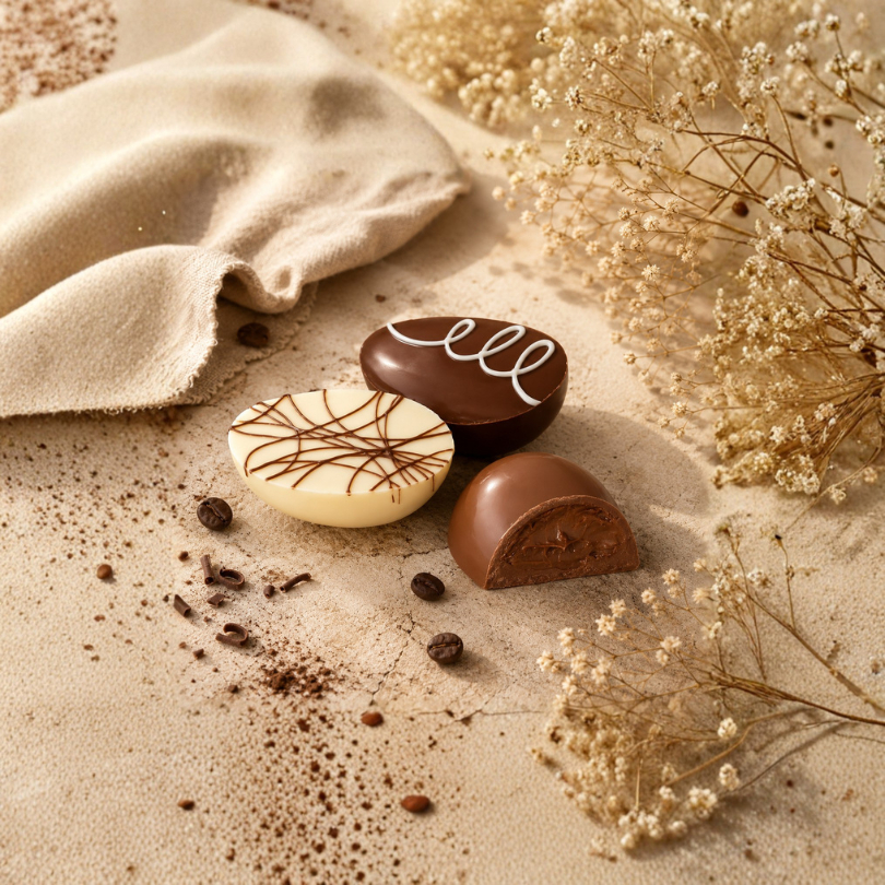 1~5 Forma BWB Simples Semiprofissional, Alto Rendimento Doces Finos Chocolates- SP Ovo Liso 100g (CHOCO) · foto 2