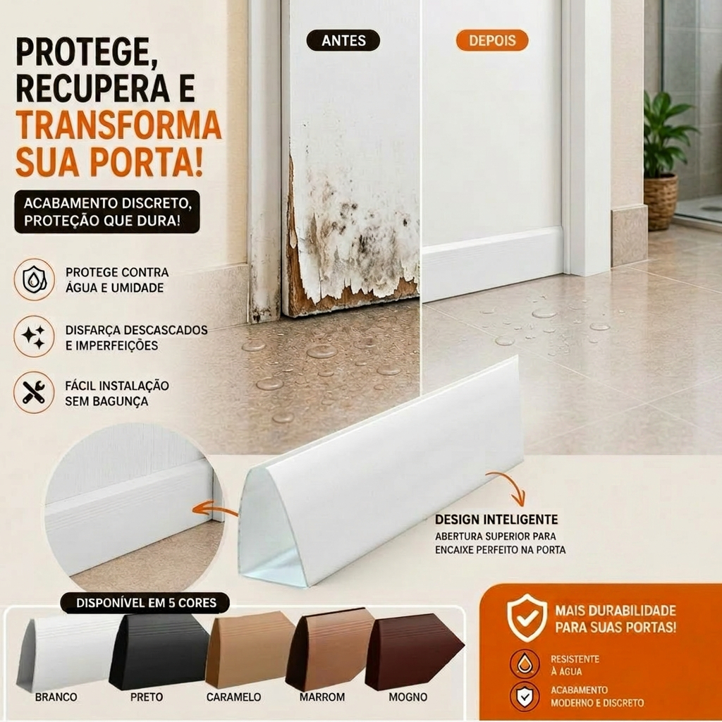 Protetor Saia de Porta (5 cores)