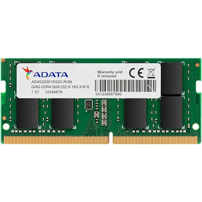 Memória RAM DDR4 para Notebook, 16GB, 2666MHz, DDR4, CL20 CRUCIAL/ADATA/RISE MODE/SMART