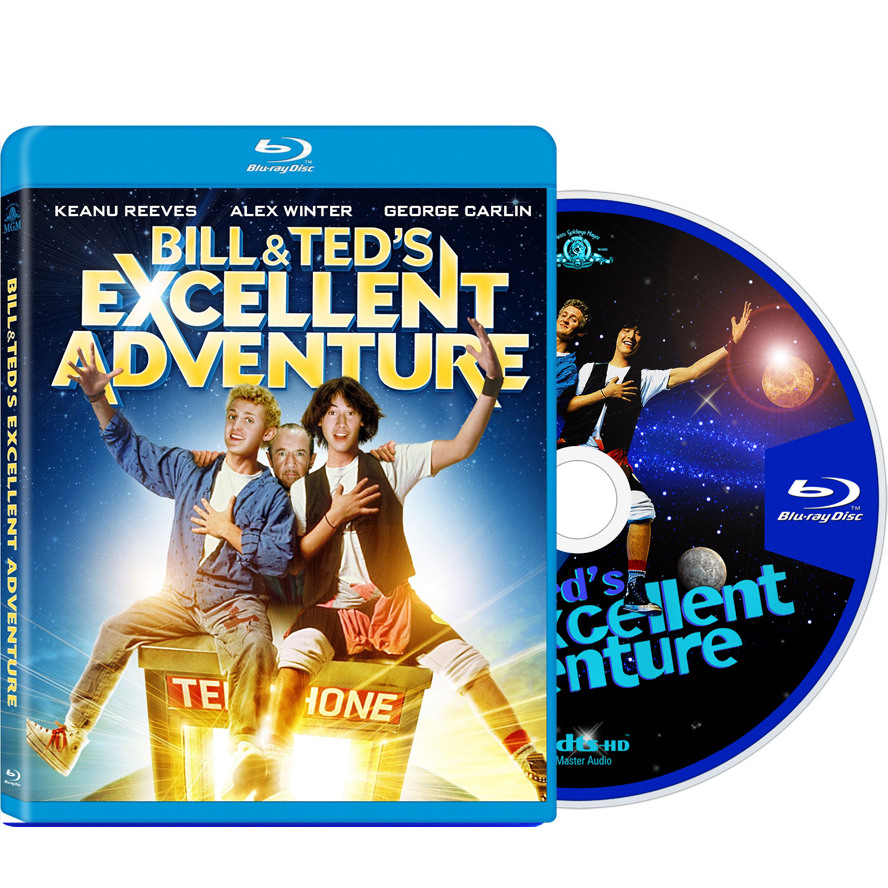 Bill & Ted - Uma Aventura Fantástica - Bluray - Dublado -  Keanu Reeves