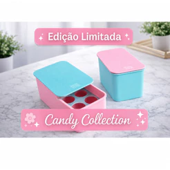 Porta Ampola - 6 ampolas 3ml + 2 tampinhas - EDIÇÃO LIMITADA