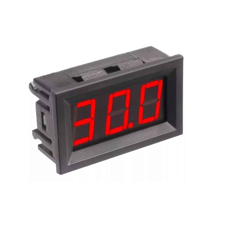 Voltímetro De 0 A 30v Para Medir Bateria Várias Utilidades