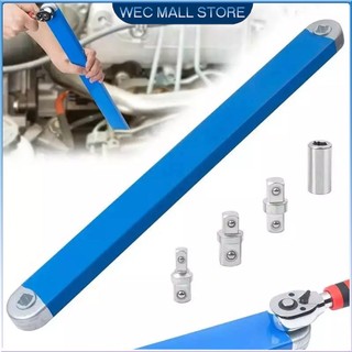 Kit De Extensão De Braço De Chave Catraca De Aço Carbono Para Ferramentas De Reparo Automotivo Em Espaços Estreitos