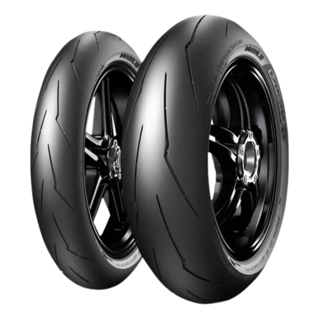 Par Pneu 120/70-17 + 200/55-17 Moto Diablo Super Corsa Spv3