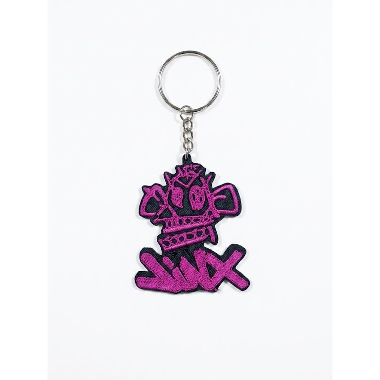 Chaveiro Jinx LoL Personalizado Graffiti Gamer Geek Geek Presente Criativo Acessório para Mochila e Bolsa