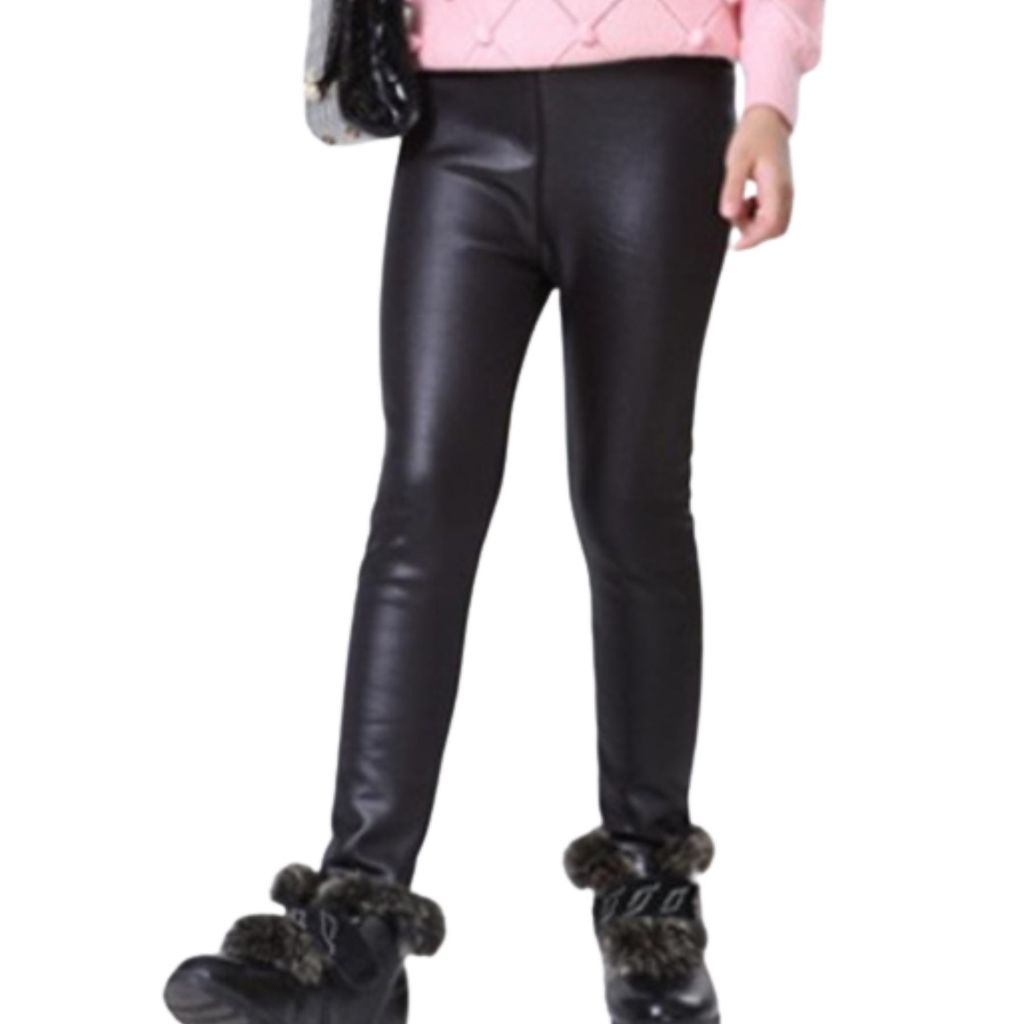 Legging Infantil CIRRE BRILHOSA PRETA   Calça Infantil Preta   Calça Legging Infantil Cirre Preta