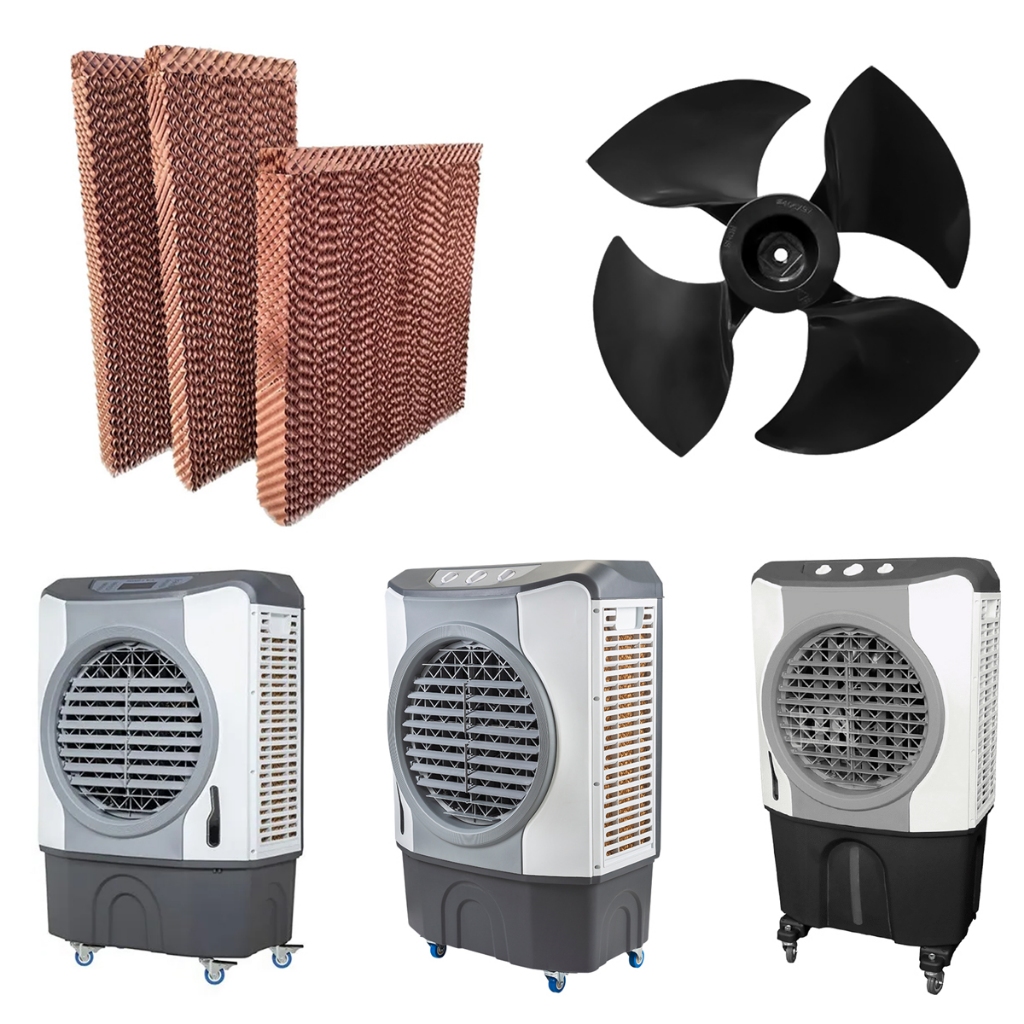 Filtro Colmeia Evaporativa + Hélice Climatizador Ventisol Polo Clima 45 70 100 Full Entrega Rápido