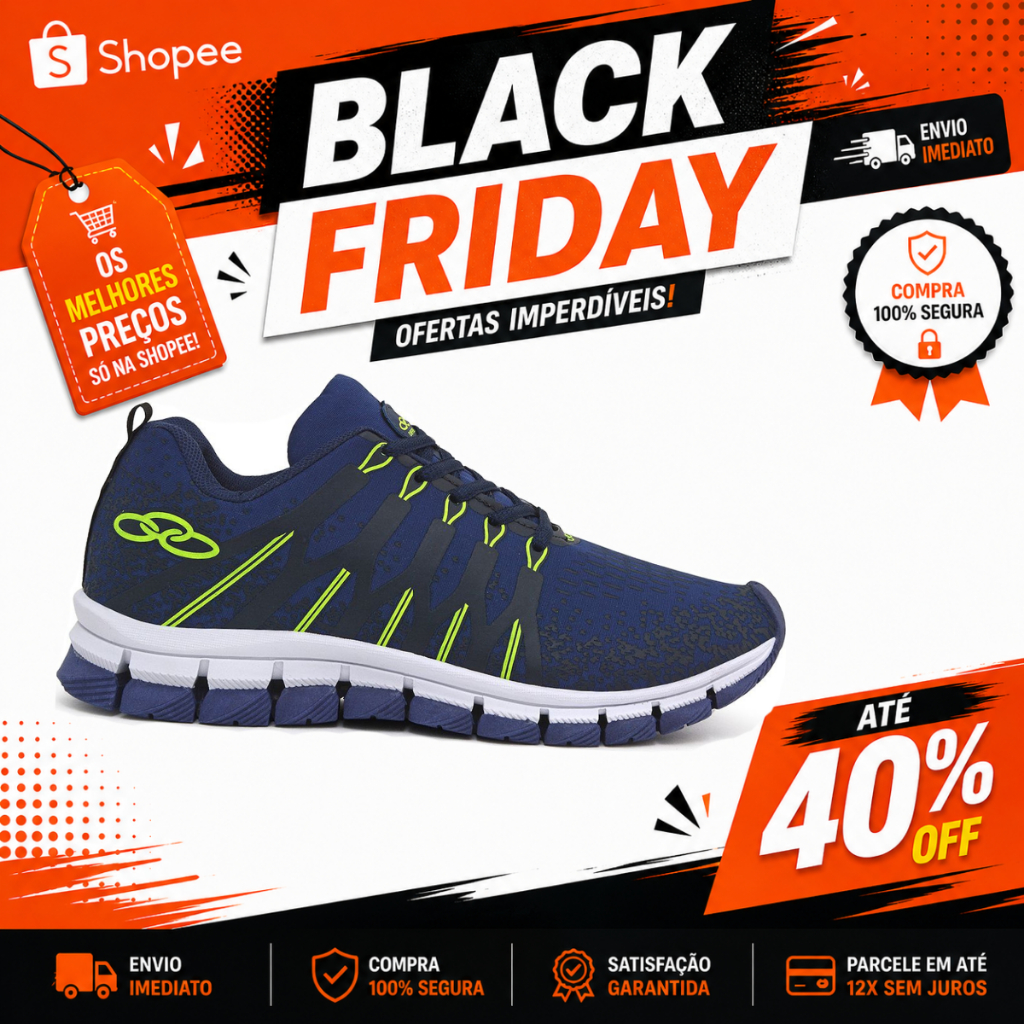 Tênis masculino academia caminhada treino corrida leve esportivo 34 ao 43 original barato super oferta