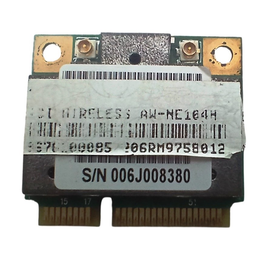PLACA WIFI 2,4GHz MINI PCI EXPRESS NOTEBOOK ITAUTEC INFOWAY NOTE N8645 NS 4003676100085