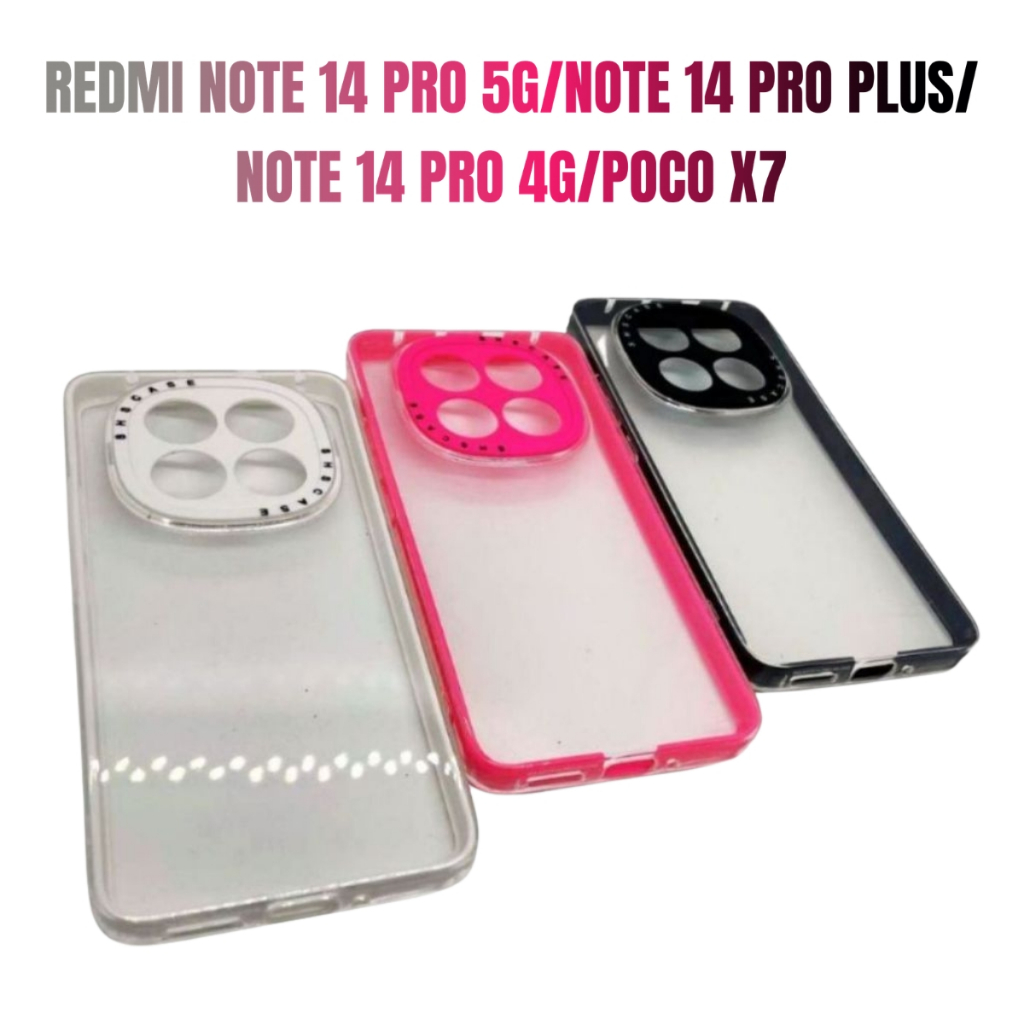 Capa Capinha de celular compatível com Redmi Note 14 Pro 4G/5G/Pro Plus 5G e Poco X7 Normal Duo