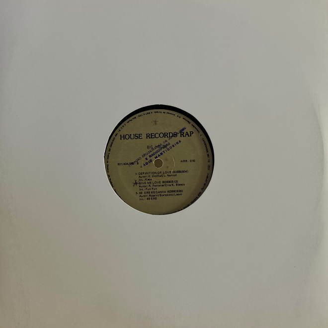 Lp Big House - Ice Mc, Kaos, Cappella, 49 Ers, Dj Atomico
