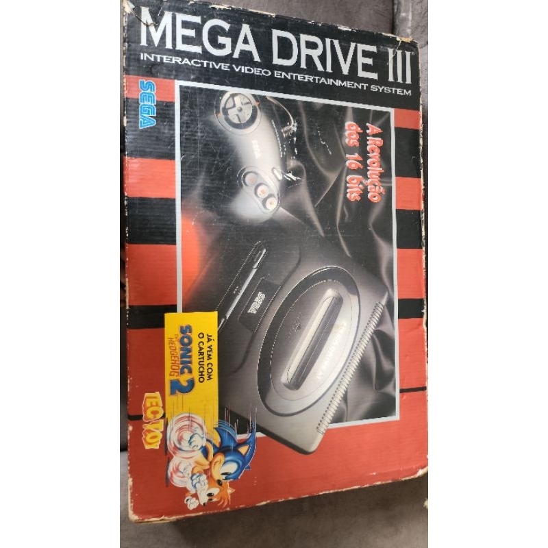 Leia o anúncio por gentileza Mega Drive 3 com 2 controles mais jogo do Mickey Fantasy Conforme as fotos