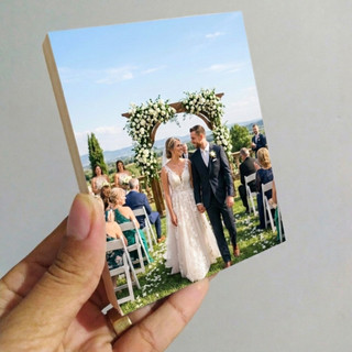 Quadro de Mesa Personalizado 9x12cm dia dos namorados, casal, família - 100% MDF enviar foto no chat