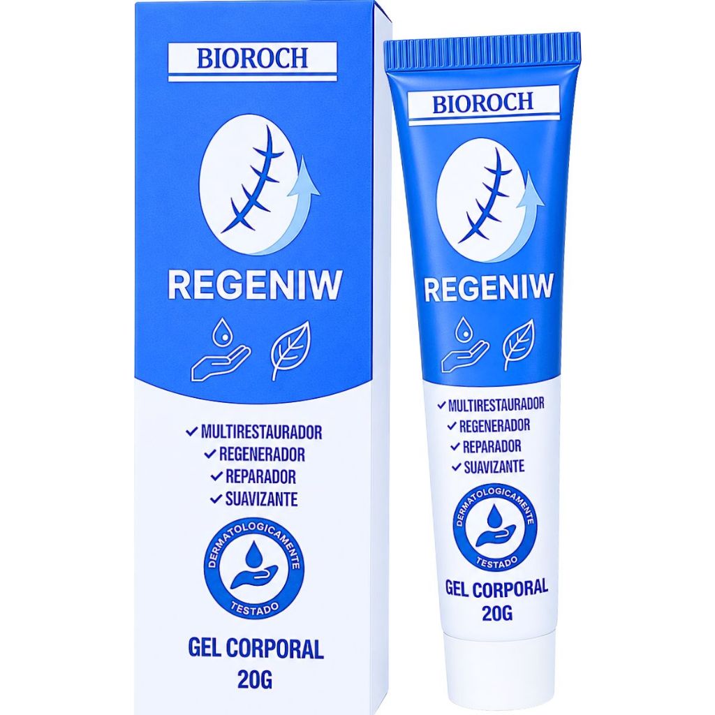 Regeniw Gel corporal para Estrias Marcas na Pele 20g Natural