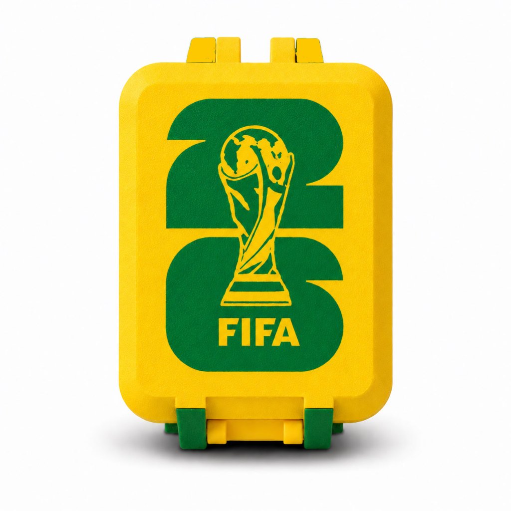Caixa protetora porta figurinhas álbum da copa do mundo 2026