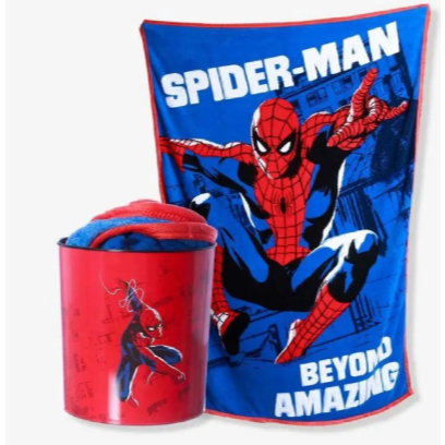 Kit Balde Pipoca E Manta Spider Man - Zonacriativa