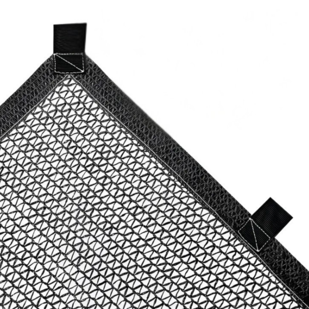 Tela de Sombreamento 50% Preta com Alças 1,5x6 1,5x7 1,5x8 1,5x9 1,5x10 Proteção UV Jardim Viveiro
